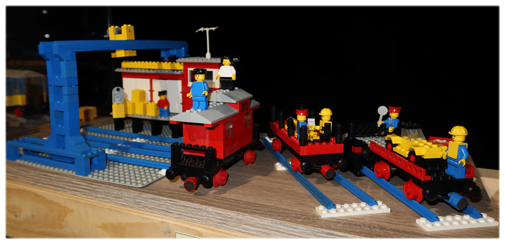 Foto LEGO-Güterbahnhof
