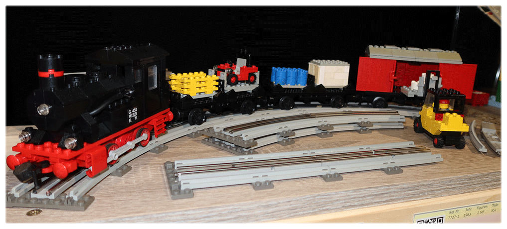 Foto LEGO-Güterzug