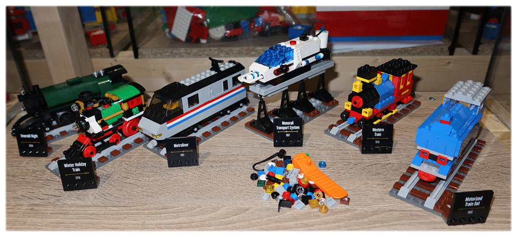 Foto LEGO 40 Jahre auf Schiene