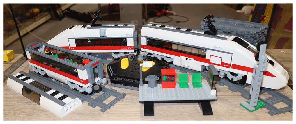 Foto LEGO-Zug funkfernbedient